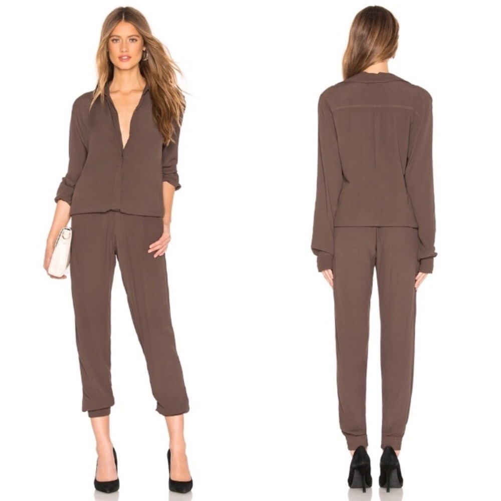 Monrow Brown Jumpsuit
